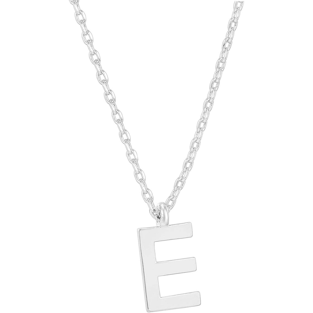 image:imagePAVOI 14K Gold Plated Initial Necklace Letter Necklaces for Women E