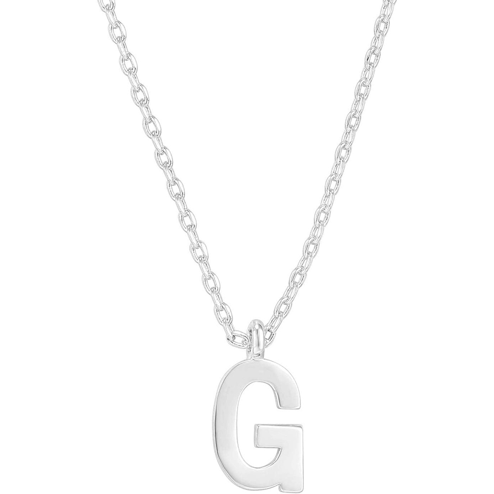 image:imagePAVOI 14K Gold Plated Initial Necklace  Letter Necklaces for Women G