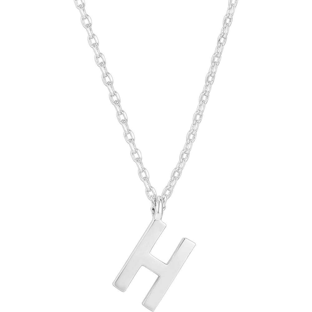 image:imagePAVOI 14K Gold Plated Initial Necklace  Letter Necklaces for Women H