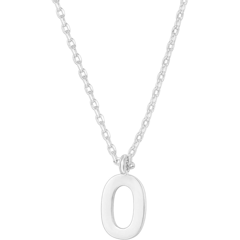 image:imagePAVOI 14K Gold Plated Initial Necklace Letter Necklaces for Women O