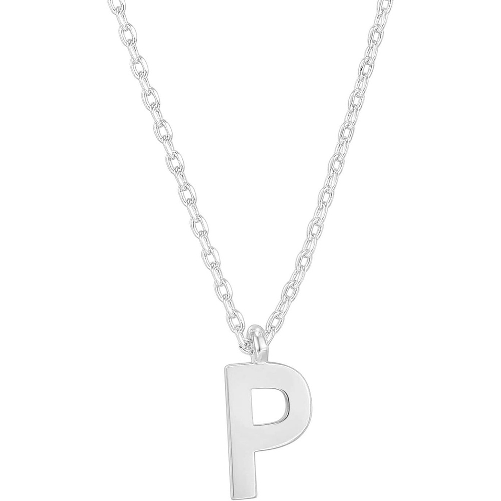 image:imagePAVOI 14K Gold Plated Initial Necklace Letter Necklaces for Women P