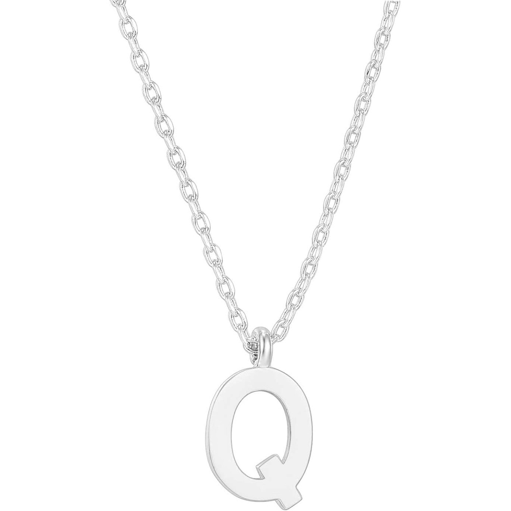 image:imagePAVOI 14K Gold Plated Initial Necklace Letter Necklaces for Women Q