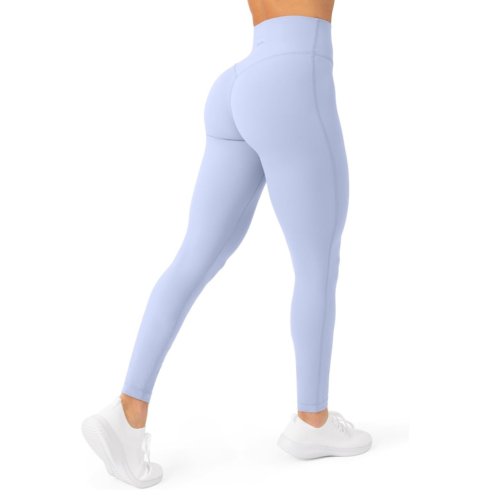 image:imagePAVOI ACTIVE Buttery Soft Workout Leggings for Women High Waisted No Front Seam Gym Leggings Yoga Pants FlexFlowSeabreeze