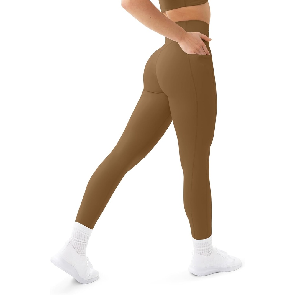 image:imagePAVOI ACTIVE Leggings with Pockets Compressive High Waisted Butt Sculpting Womens Full Length Workout Pants HiPerformCafe