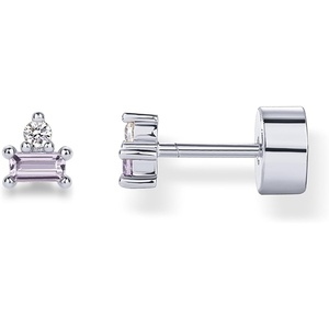 PAVOI 14K Gold Plated Sterling Silver Posts Colored Birthstone Flatback Stud Earrings for Women – Gemstone Cubic Zirconia Screwback Earrings – Dainty Helix Cartilage Piercing Jewelry(June – Alexandrite)