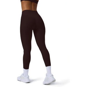 PAVOI ACTIVE Buttery Soft Workout Leggings for Women – High Waisted No Front Seam Gym Leggings Yoga Pants – FlexFlow(Espresso)