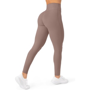 PAVOI ACTIVE Buttery Soft Workout Leggings for Women – High Waisted No Front Seam Gym Leggings Yoga Pants – FlexFlow(Teak)